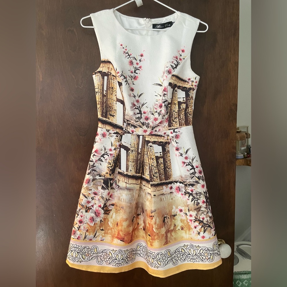 Alisa Pan Japanese-Inspired Cherry Blossom Dress